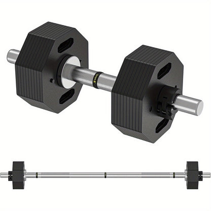 Verstelbare Dumbbell – Halter – Gewichtsstang – Dumbbellset – Halterset – 26 kg – Staal Met Beschermende Coating