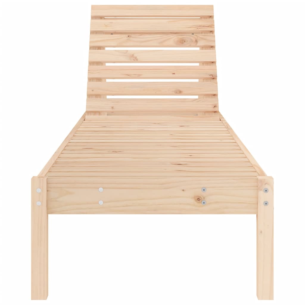 Houten Loungestoel – Tuinstoel – Relaxstoel – Verstelbare Stoel – Buitenstoel – Massief Dennenhout – Waterafvoer Design