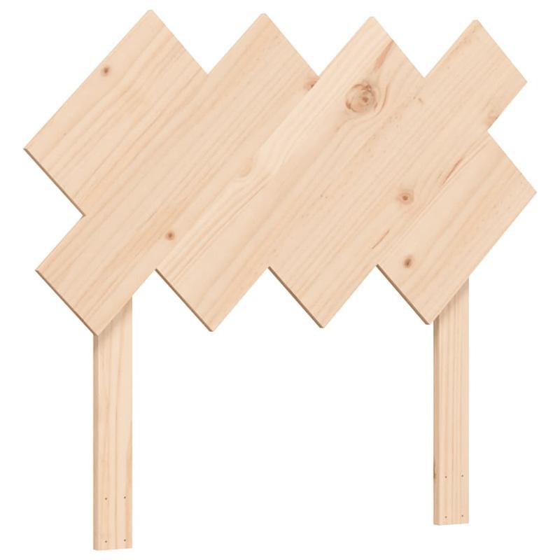 Solid Wood Bed with Kopfteil Practical Removable