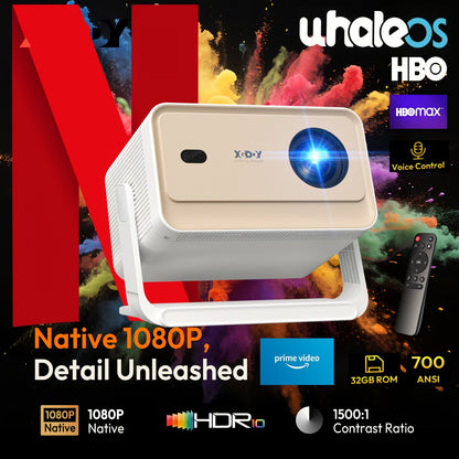Beamer – Projector – Mini Beamer – Smart Projector – Full HD – 700 ANSI Lumen – WiFi 6 & Draagbaar
