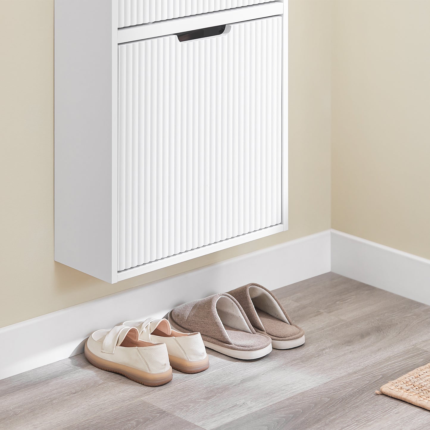Keukenkast – Keukenbuffet – Opbergkast – Keukenmeubel – Kast Met Deuren – Moderne Zwarte MDF – 2 Deuren 3 Planken