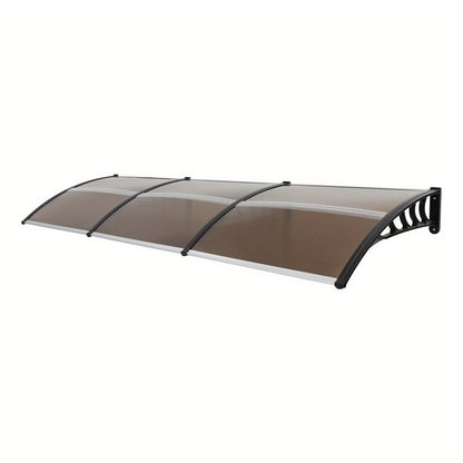Zonnescherm – Buitenluifel – Raamluifel – Deurluifel – Terrasoverkapping – Weerbestendig Aluminium – 90x300 cm