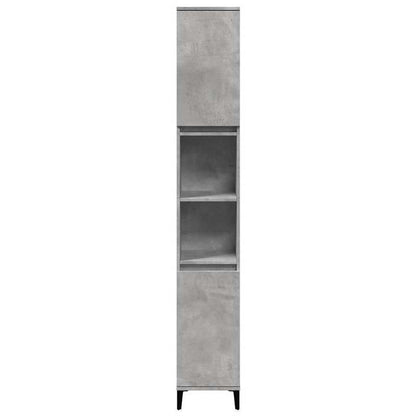 Hoekboekenkast – Hoekkast – Boekenrek – Opbergkast – Boekplank – Zwart Hout – 4 Lagen – 85x85x140 cm