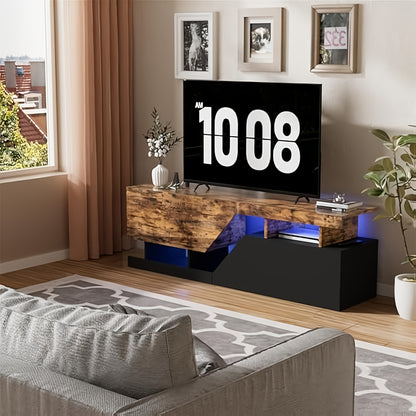 tv meubel – tv kast – lowboard – dressoir – tv tafel – Modern Handenvrij Design – Ruime Opbergruimte Voor TV Tot 165 cm