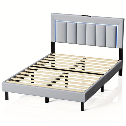 Gestoffeerd Bed C086 – 140x200 cm – Zacht Gewatteerd voor Comfort en Stijl