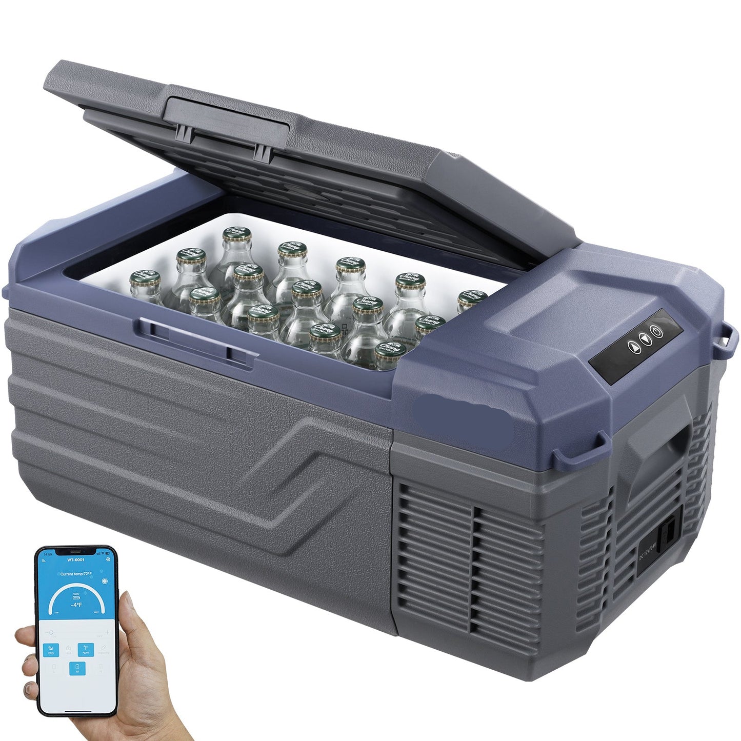 Koelbox – Koelboxje – Draagbare Koelkast – Mini Koelbox – 15 Liter Capaciteit – Snel Koelen Tot -20°C