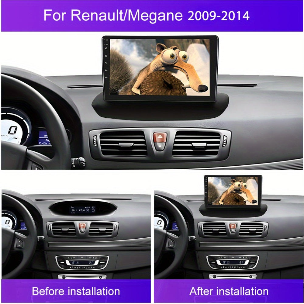 Multimedia Autoradio – Car Audio Systeem – Radio DVD Speler – Navigatie Unit – Touchscreen Headunit – 9 Inch 1280x720 HD – Android 15 Met Draadloze Carplay & AHD Achteruitrijcamera
