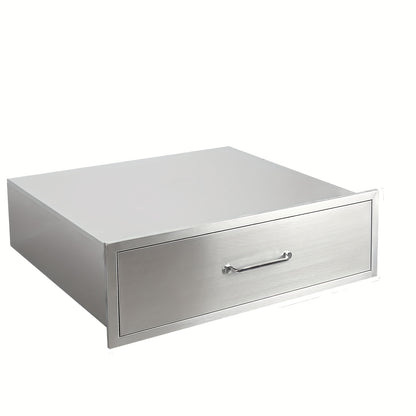 Keukenwandkastlade RVS – Keukenlade – Opberglade – Keukenkastlade – Lade Onder Kast – Ruimtebesparend – Water- En Krasbestendig – 76,2x25,4x58,42 cm – Soepel Glijsysteem – Eenvoudige Installatie