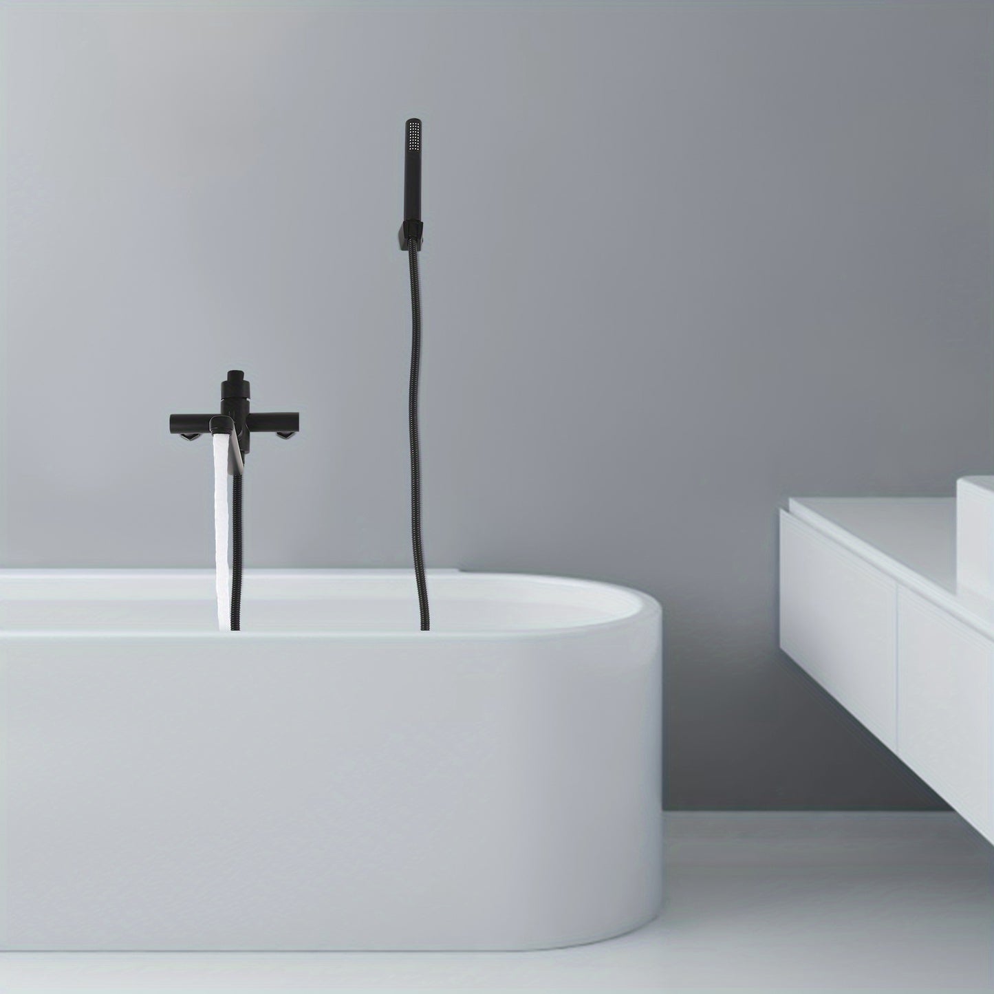 Douchekraan – Mengkraan – Douche Mengkraan – Handdouche – Douche Set – Mat Zwart Design – 360° Draaibare Handdouche