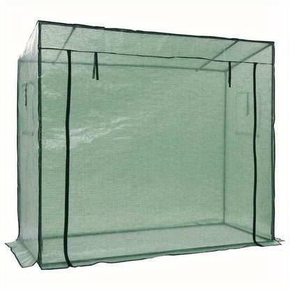 Kweekkas – Kas – Groentekas – Plantenkas – Serre – Walk-in Kasje Groen – Draagbaar Ontwerp – Dubbel Metaal Frame