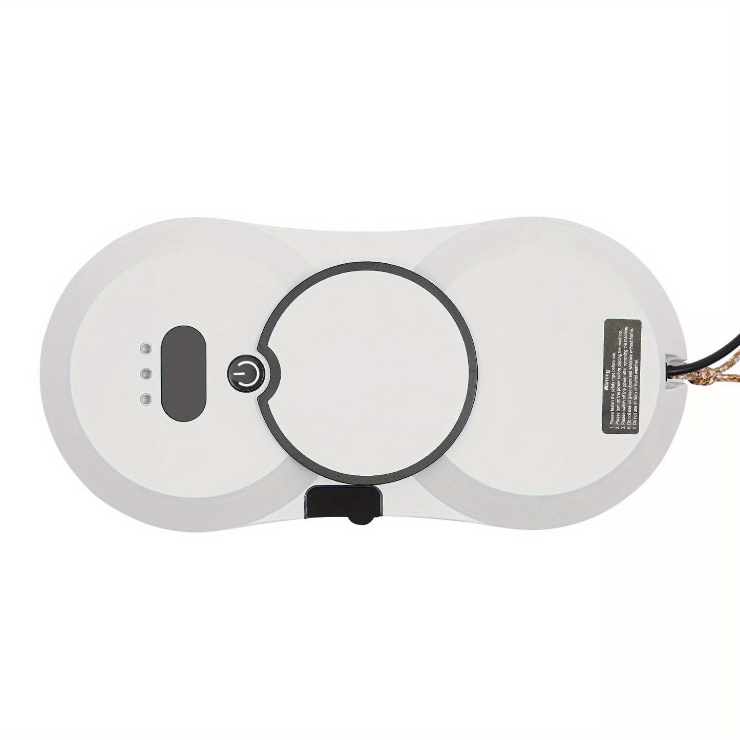 Raamreinigingsrobot – Ramenrobot – Glazenreiniger – Stofzuigerrobot – Dweilrobot – 2-in-1 Stofzuigen en Dweilen – Wit Modern Design – Sterke Draagkracht 6 kg