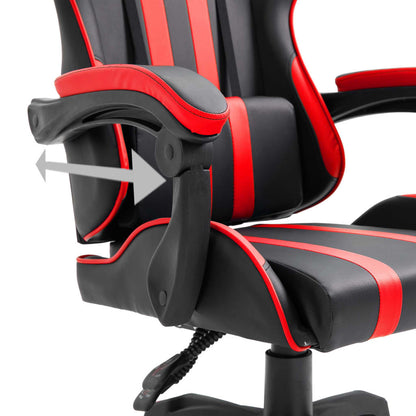 Gamingstoel – Gamestoel – Gaming Chair – Game Stoel – Bureaustoel – Ergonomisch – Hoog Verstelbaar – 360° Draaibaar – Rood