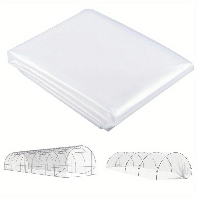 Kasfolie – Tuinkasfolie – Broeikasfolie – Foliekas – Tunnelkasfolie – Waterdicht – UV-Bestendig – Extra Dik – Scheurvast – 6x10 Meter – Polyethyleentereftalaat Plastic