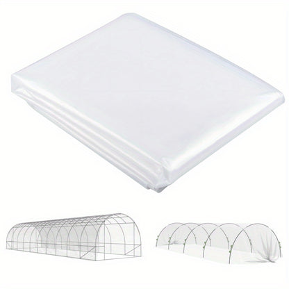 Kasfolie – Tuinkasfolie – Broeikasfolie – Foliekas – Tunnelkasfolie – Waterdicht – UV-Bestendig – Extra Dik – Scheurvast – 6x10 Meter – Polyethyleentereftalaat Plastic