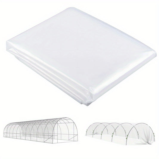 Kasfolie – Tuinkasfolie – Broeikasfolie – Foliekas – Tunnelkasfolie – Waterdicht – UV-Bestendig – Extra Dik – Scheurvast – 6x10 Meter – Polyethyleentereftalaat Plastic
