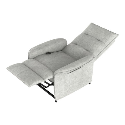 Relaxfauteuil – Elektrische Fauteuil – Verstelbare Stoel – Zitstoel – Loungefauteuil – Verstelbare Rugleuning – Polyester Bekleding 102x58x81 cm