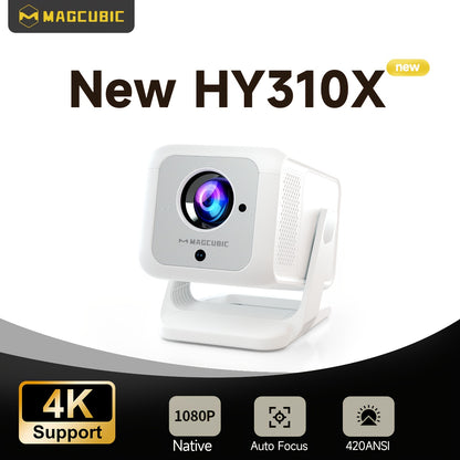Projector – Beamer – Mini Beamer – Multimedia Projector – Android Projector – Native 1080p Resolutie – WiFi 6 & Auto Keystone Correction
