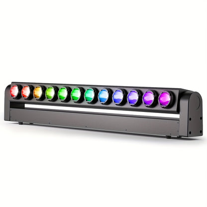 LED RGBW Moving Head Bar Light – DJ Licht – Stage Verlichting – Disco Lamp – KTV Spot – 270W Hoog Vermogen – DMX512 Controle - QUORE