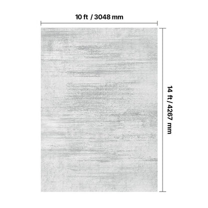 vloermat – vloerkleed – tapijt – vloerbedekking – mat – extra groot formaat – anti-slip – wasbaar – modern design – zacht grijs – zwaar en duurzaam