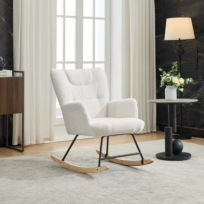 Dressoir – Ladekast – Opbergkast – Buffetkast – Commode – Hoogglans Wit – 6 Lades – Metalen Pootjes – Ruim Opberggedeelte – Stabiele Duurzame Constructie
