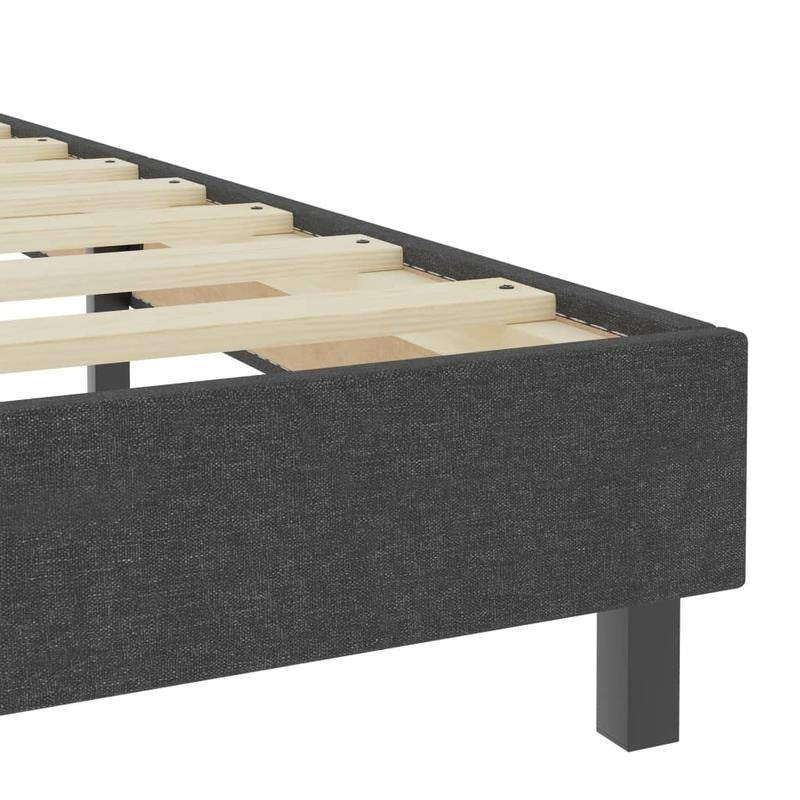 Boxspringbedframe – Boxspringbed – Bedframe – Slaapkamerbed – Bedonderstel – Modern Grijs – Queen Size 160x200 cm – Laag Profiel – Eenvoudig Monteren
