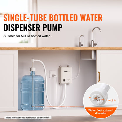 Waterpomp – Waterdispenser – Drinkwaterpomp – Elektrische Pomp – 5 Gallon Fles – Automatische Stop – Stil Geluid