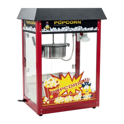Bar Popcorn Machine with Black Visor - QUORE