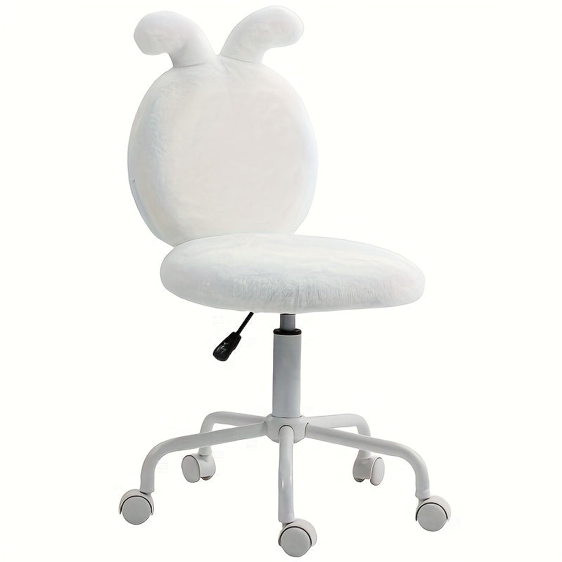 Bureaustoel – Kantoorstoel – Desk Chair – Ergonomische Stoel – Werkstoel – Wit – Verstelbare Hoogte – 360° Draaibaar – Roestvrij Stalen Frame – Ademend Mesh