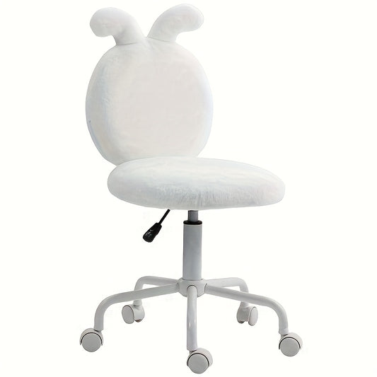 Bureaustoel – Kantoorstoel – Desk Chair – Ergonomische Stoel – Werkstoel – Wit – Verstelbare Hoogte – 360° Draaibaar – Roestvrij Stalen Frame – Ademend Mesh