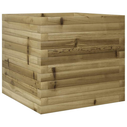 Plantenbak – Bloembak – Bloemstandaard – Bloempot – Plantbak – Verhoogd Design – Geïmpregneerd Grenenhout 50x50x45,5 cm