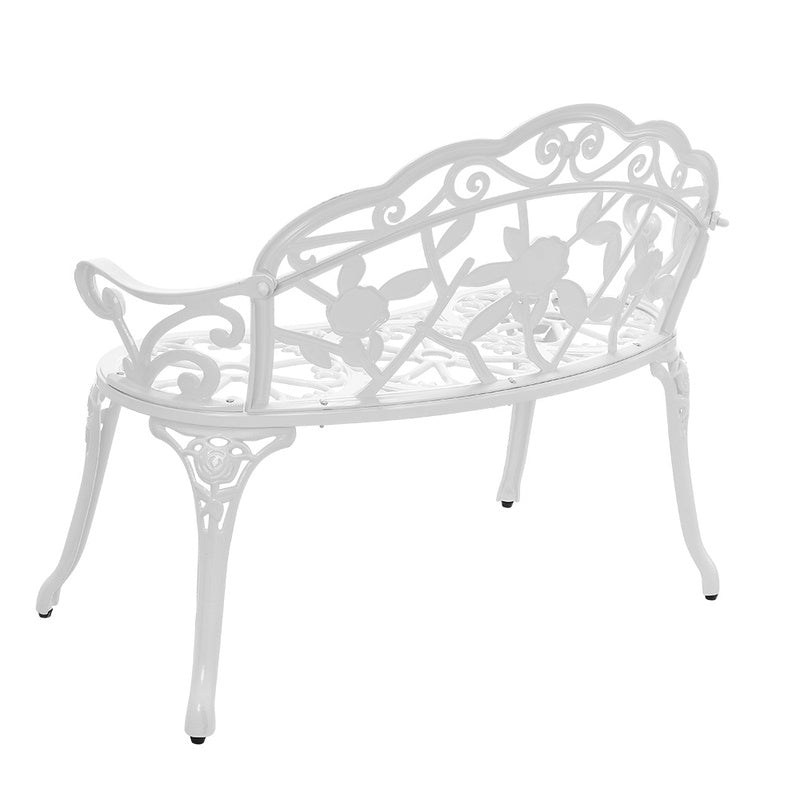 Tuinbank – Buitenbank – Loungebank – Verandabank – Tweezitsbank – Weerbestendig Aluminium – Vintage Antiek Design