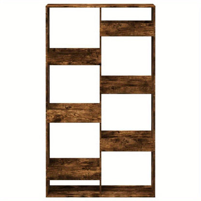 Kamerscherm 100x33x175cm Bewerkt Hout Gerookt Eikenkleurig