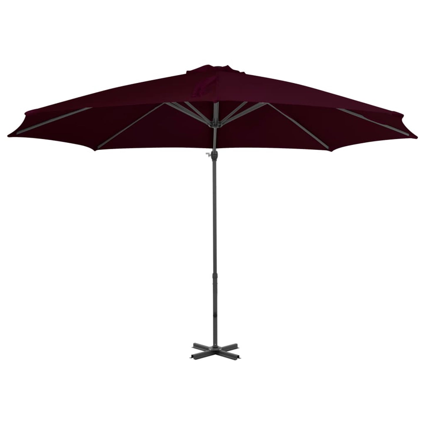 Zweefparasol – Hangparasol – Tuinparasol – Kantelbare Parasol – Balkonparasol – Aluminium Frame – 300 cm Diameter – UV-Bescherming – Robuust & Modern Design