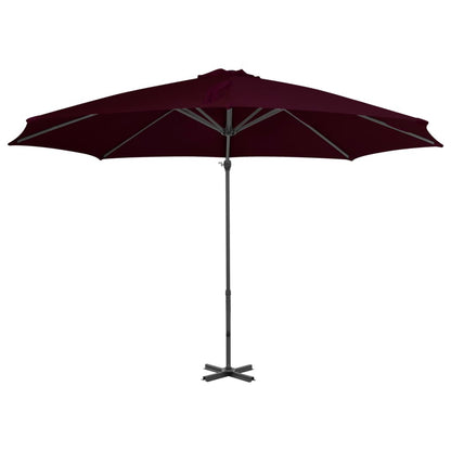 Zweefparasol – Hangparasol – Tuinparasol – Kantelbare Parasol – Balkonparasol – Aluminium Frame – 300 cm Diameter – UV-Bescherming – Robuust & Modern Design