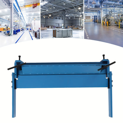 Plaatbewerkingmachine – Plaatbuigmachine – Metaalbuigmachine – Handbuigmachine – Buigbank – 450 mm Werkbreedte – Gietijzeren Constructie – 95° Buighoek – Handmatig Zonder Elektriciteit – Capaciteit 1-1,2 mm