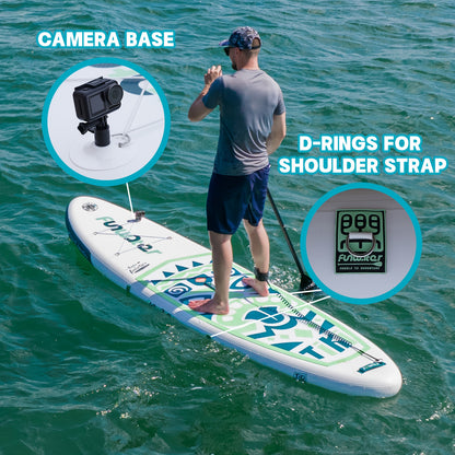 Opblaasbaar Paddle Board – SUP Board – Stand Up Paddle – Inflatable Sup – Watersportboard – 320x84x15 cm – Robuust PVC – Stabiel en Comfortabel