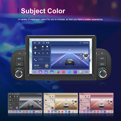 Android 15 Autoradio – Android Auto – Mirror Link – DAB+ Radio – Multimedia Systeem – 6,2 Inch HD Touchscreen – Inclusief AHD Achteruitrijcamera & Draadloos CarPlay