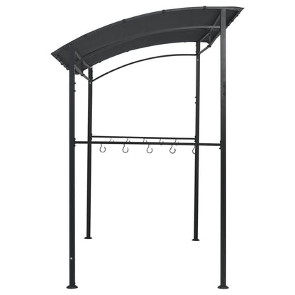 Barbecue Paviljoen – Barbecue Tent – Barbecue Overkapping – Barbecue Schaduwdoek – Barbecue Shelter – Stevig Stalen Frame – Weerbestendig Dak Antraciet