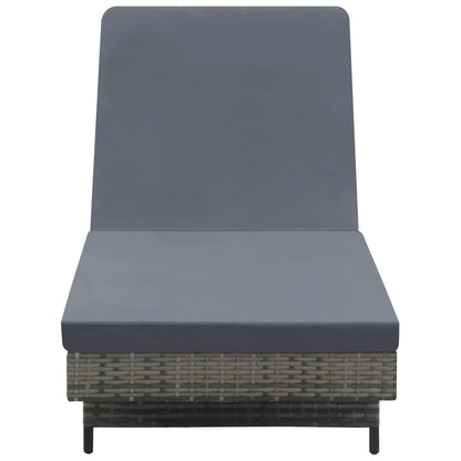 Ligstoel – Loungestoel – Rattan Stoel – Tuinstoel – Poly Rattan – Verstelbare Rugleuning – Weerbestendig Frame