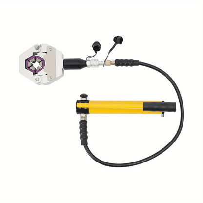 Airco Reparatieset – Airconditioning Reparatieset – Slang Reparatieset – Aircoslang Gereedschap – Hydraulische Pers Set – 7-Delige Dies – Handmatige 4 Ton Perskracht – Aluminiumlegering Urbana