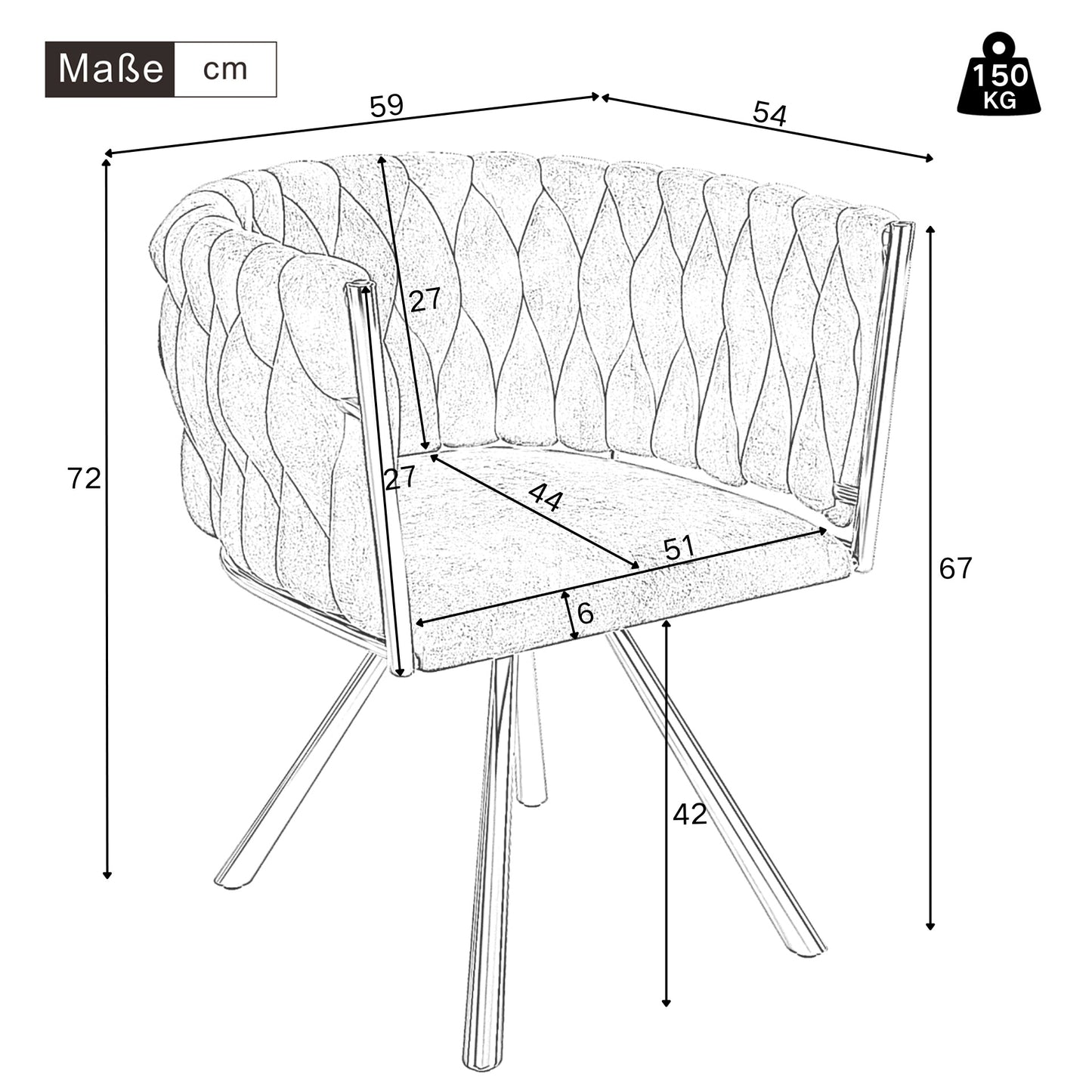 Draaistoel – Kuipstoel – Eetkamerstoel – Fauteuil – Kaptafelstoel – Velvet Bekleding – 360° Draaibaar – Met Metalen Poten – Roze