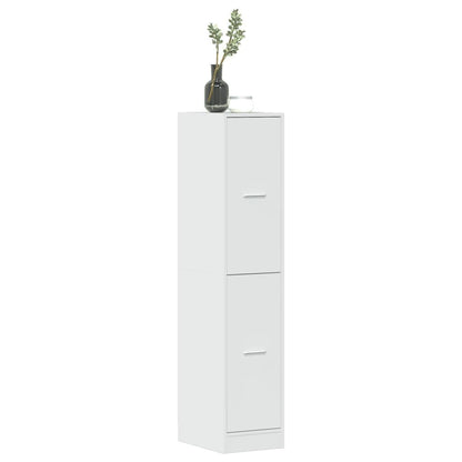 Apothecary Cabinet High Gloss White 30x41x144.5 cm Engineered Wood Side Cabinet Organizer Storage Cabinet Storage Box for Bedroom, Living Room, Bathroom, Home Furniture