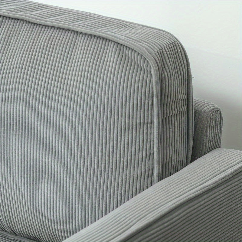 2-Zitsbank – Slaapbank – Loveseat – Bank Met Opbergruimte – Futonbank – Compact Design – Massief Houten Poten – Dik Schuim