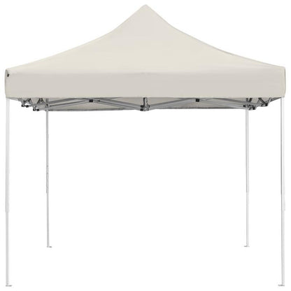 Partytent – Opvouwbare Tent – Feesttent – Evenemententent – Markt Tent – Crème Kleur – 4,5x3 Meter – Lichtgewicht Aluminium Frame