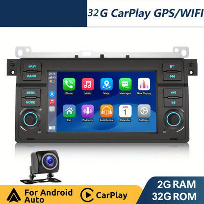 Autoradio – Multimedia Systeem – Navigatieunit – Android Radio – 2-DIN Speler – 7 Inch Touchscreen – Android 14 Met WiFi En GPS