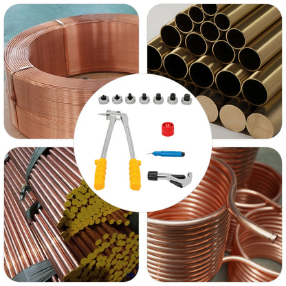Buisvergroter – Pijpuitzetter – Buisuitzetter – Buisset – Leidingset – Handmatig – 10-28 mm – Gehard Staal