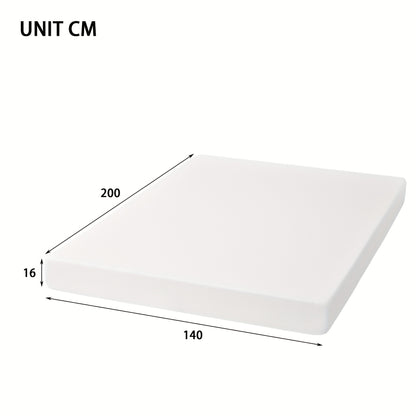 Matrasbeschermer – Matrasbeschermhoes – Molton – Matrashoes – Matrasonderlegger – Ademend Katoen – Anti-Slip – 140x200 cm – Gevoerd – Wasbaar – Wit