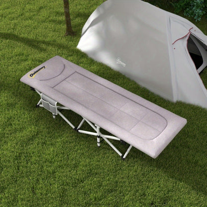 Campingbed – Reisbed – Veldbed – Opvouwbaar Bed – Kampeerbed – Opvouwbaar Met Draagtas – Max. 200 kg Draagkracht – Oxford Stof 200x65x42 cm
