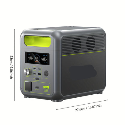 Draagbare Powerstation – Mobiele Batterij – Externe Accu – Noodstroom – Camping Accu – 1024 Wh Capaciteit – Snelladen Binnen 45 Minuten