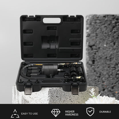 Dieselinjector Trekker – Pneumatische Injector Trekkerset – Injectorverwijderaar – Diesel Injector Verwijderaar – Pneumatische Injector Losser – Zwart – Stalen Constructie – Variabele Luchtdruk 5-8 Bar